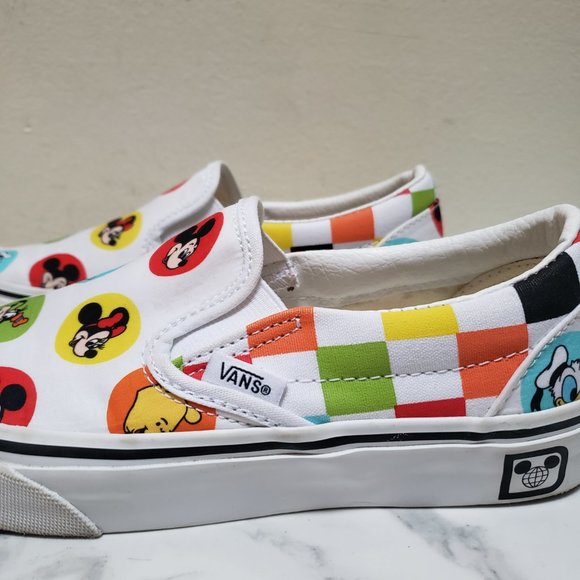 Vans x Disney World 50th Anniversary Classic Slip-On Sneakers - Picture 12 of 16